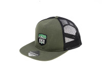 Pet Truckers Snapback met Puch Logo Patch olijfgroen / zwart